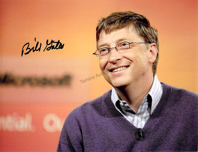 Gates, Bill - Signed Photograph