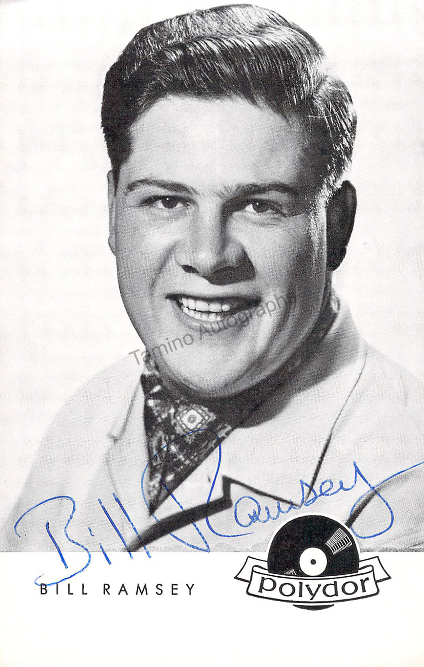 Bill Ramsammy Bill Ramsey Autograph – Tamino