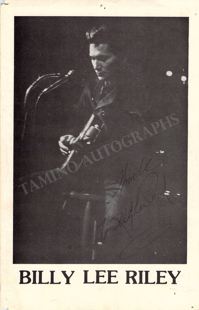 Riley, Billy Lee - Signed Photograph