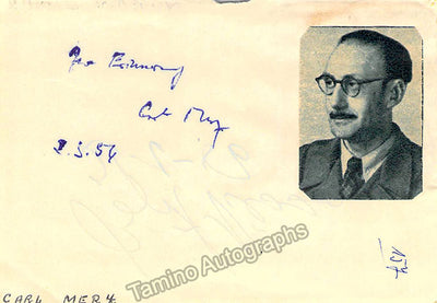 Opera Singers 1950s to 1970s - Autographed Lot of 9 Items