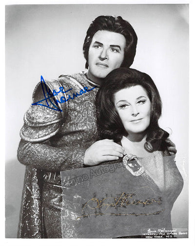 Nilsson, Birgit - Thomas, Jess - Double Signed Photograph in Tristan und Isolde