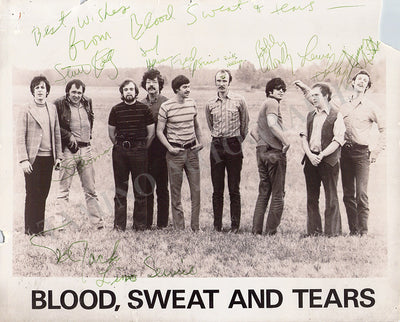 Blood, Sweat, and Tears - Signed Photograph