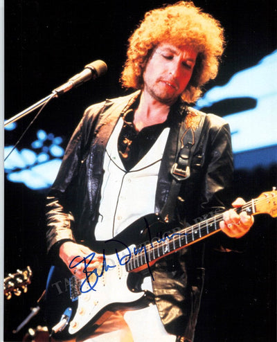 Dylan, Bob - Signed Photo in Performance