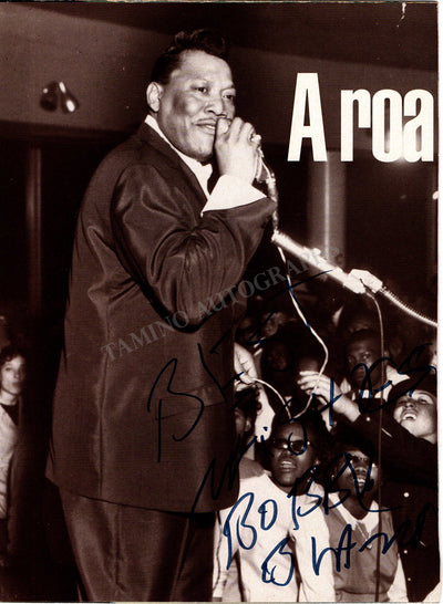 Bland, Bobby "Blue" - Signed Page