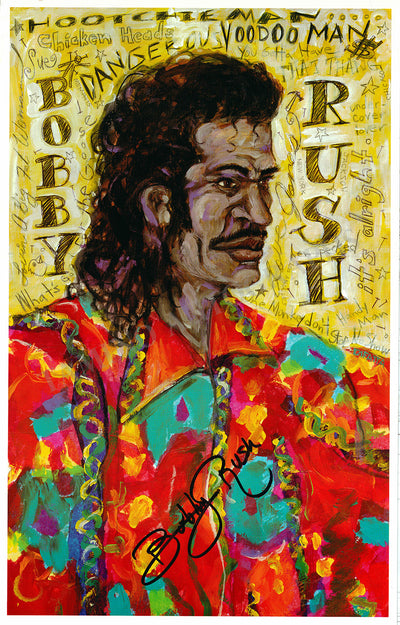 Rush, Bobby - Signed Poster