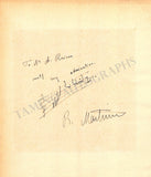 Martinu, Bohuslav - Autograph Music Quote Signed