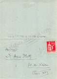 Martinu, Bohuslav - Autograph Note Signed 1934