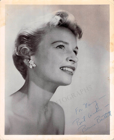 Bartlett, Bonnie - Signed Photograph in "Love of Life"