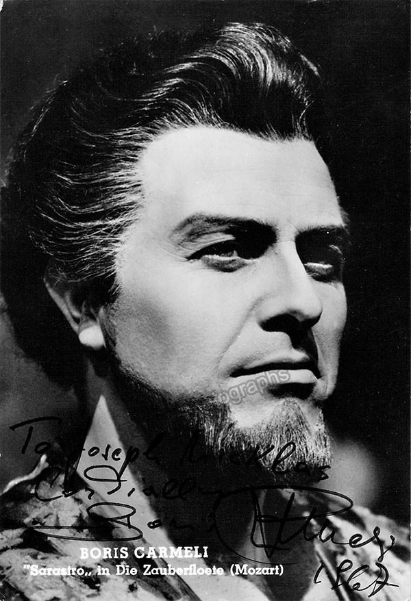 CARMELI, Boris