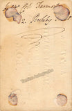 Banti, Brigida - Signed Ticket 1802