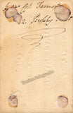 Banti, Brigida - Signed Ticket 1802