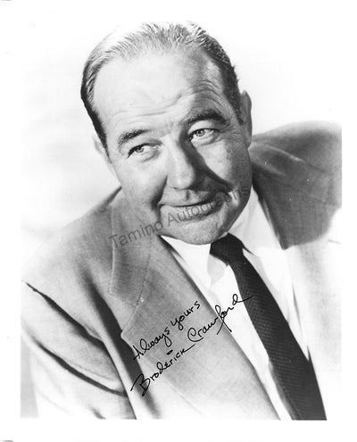 Crawford, Broderick - Signed Photograph