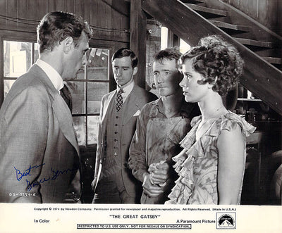 Dern, Bruce - Signed Photograph in "The Great Gatsby"