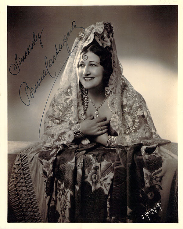 Castagna, Bruna - Signed Photograph in Carmen