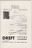 Walter, Bruno - Signed Program Havana 1948