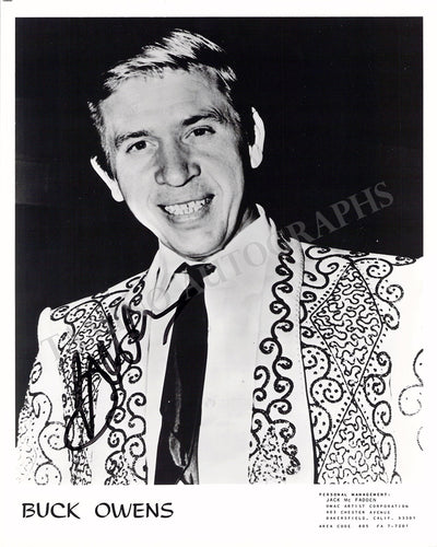 Owens, Buck - Signed Photograph