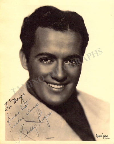 Rogers, Buddy - Signed Photograph