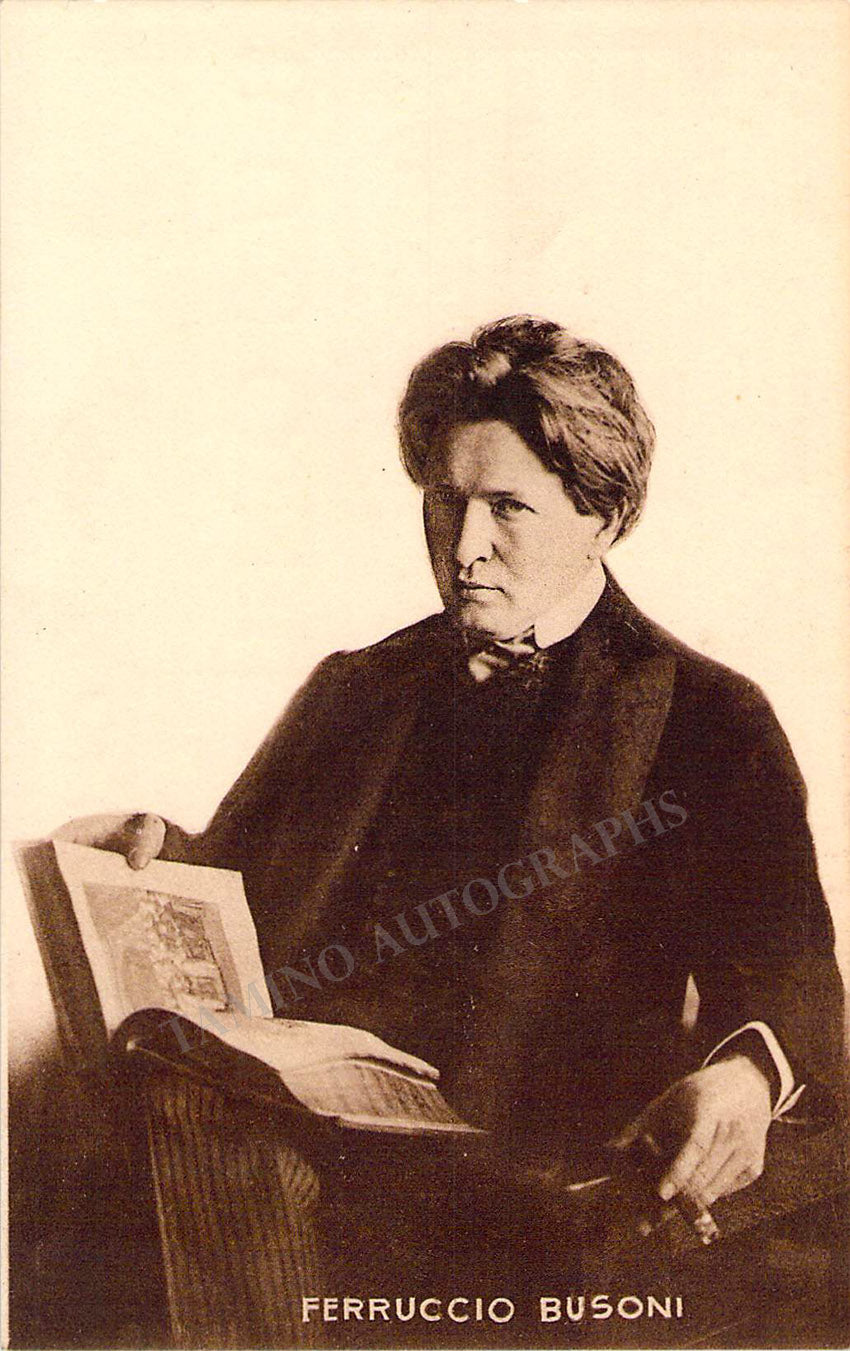 Composers Photo postcards Unsigned Letters A - D