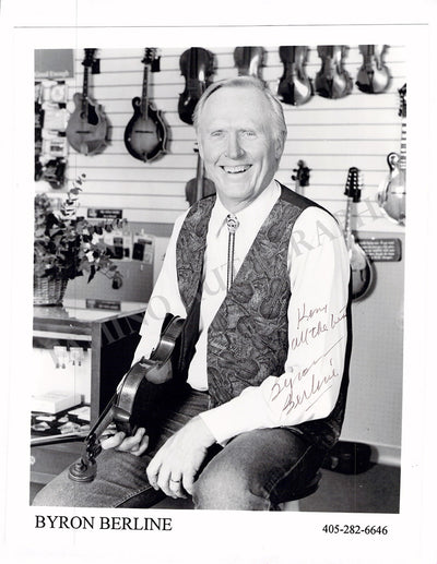 Berline, Byron - Signed Photograph