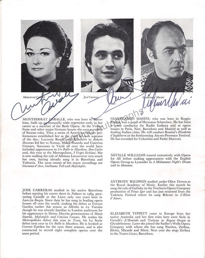 Caballe, Montserrat & Others (Adriana Lecouvreur 1975)