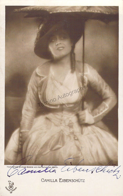 Eibenschutz, Camilla - Signed Photograph