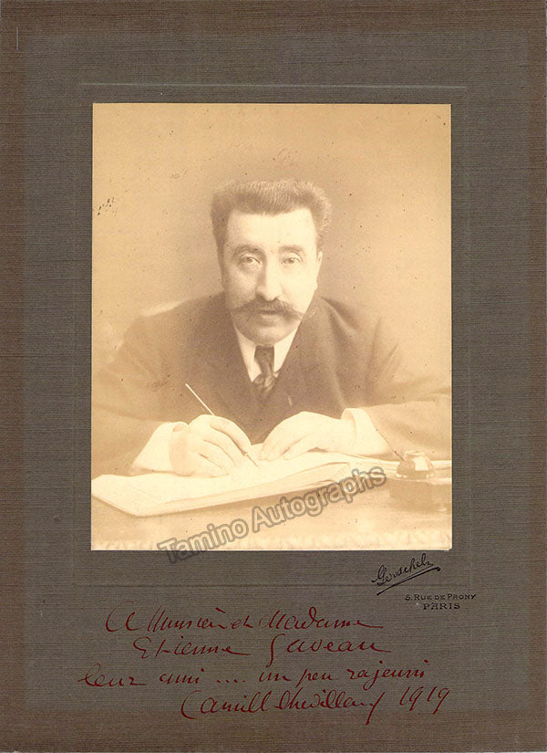 Chevillard, Camille - Signed Photograph 1919