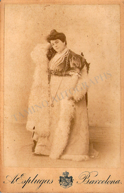 Carelli, Emma - Vintage Cabinet Photograph