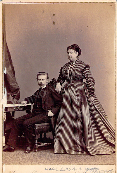 Parepa-Rosa, Euphrosyne - Rosa, Carl - Cabinet Photograph