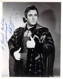 Bergonzi, Carlo - Signed Photograph + Signed Cast Page