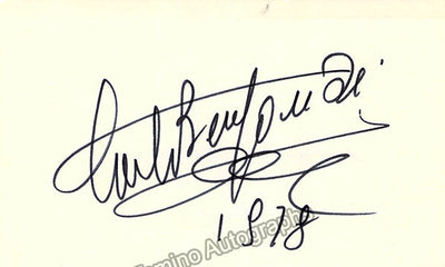 Opera Singers of the 1970s - Autographed Lot of 15 Items