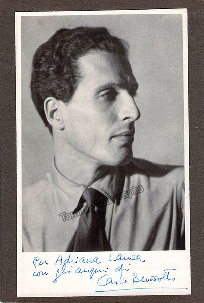 Bussotti, Carlo - Signed Photograph