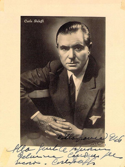 GALEFFI, Carlo