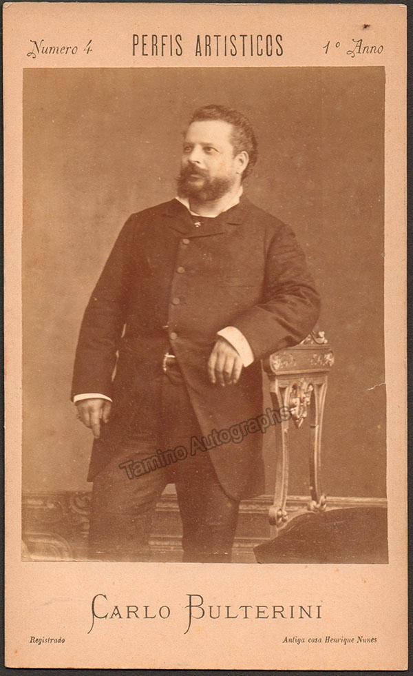 Bulterini, Carlo - Cabinet Photo