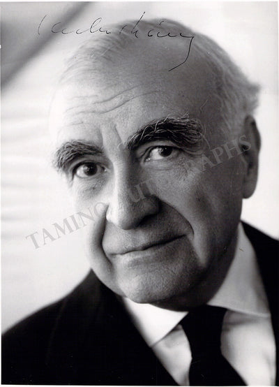 Chavez, Carlos - Signed Photograph