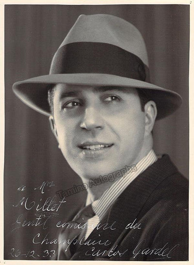 Gardel, Carlos - Signed Photograph