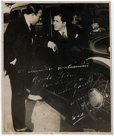 Gardel, Carlos - Large Signed Photo 1933