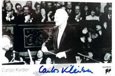 Kleiber, Carlos - Signed Photograph Conducting