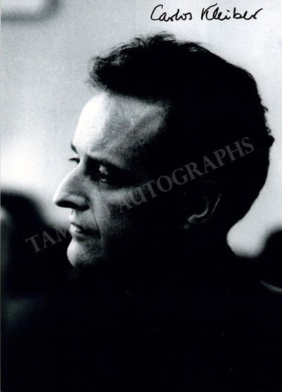 Kleiber, Carlos - Signed Photograph