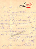 Patti, Carlotta - Set of 2 Autograph Letters Signed