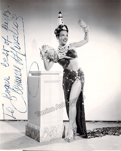 Miranda, Carmen - Signed Photograph