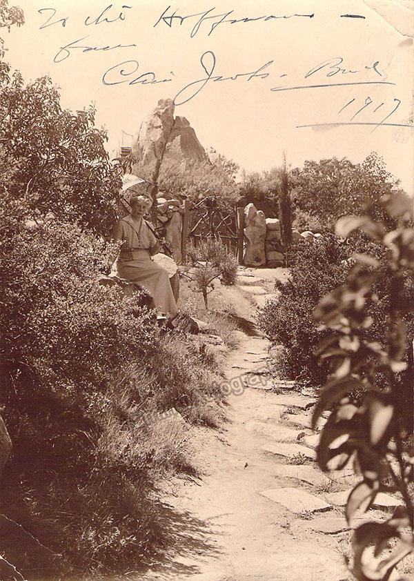 Carrie JacobsBond Autograph Signed Photograph & Card Tamino