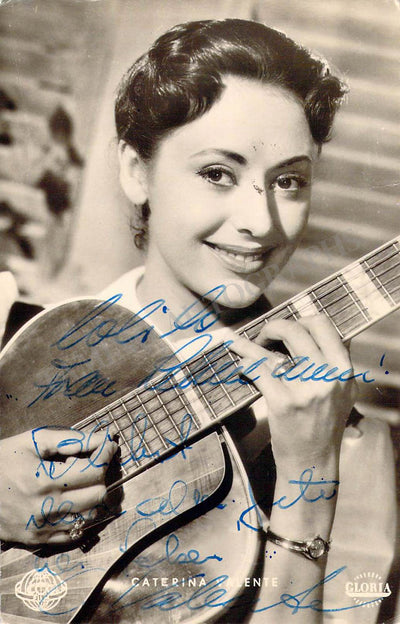 Valente, Caterina - Signed photograph