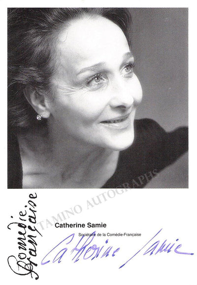 Samie, Catherine - Signed Photograph