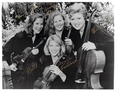 Cavani String Quartet - Signed Photo by All 4 Members
