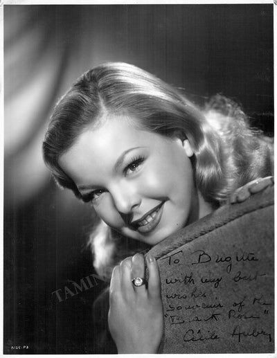 Aubry, Cecile - Signed Photograph