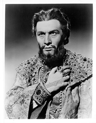 Siepi, Cesare - Signed Photograph as Boris Godunov