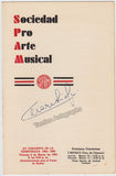 Siepi, Cesare - Signed Program Havana 1955