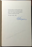 Weizmann, Chaim - Signed First Edition Book "Trial and Error"