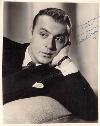 Boyer, Charles - Signed Photograph