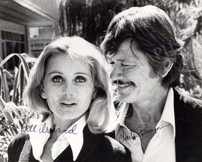 Bronson, Charles - Ireland, Jill - Double Signed Photograph